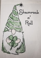BBE St Patricks Gnome Shamrock n Roll Scribble