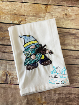 BBE Gnome playing the fiddle Scribble Sketchy