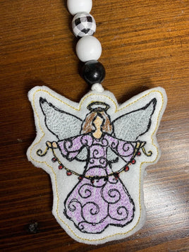 BBE Angel Christmas 6 Ornament ITH