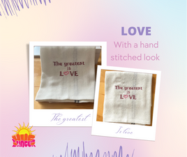 HL Cross Stitch The Greatest is Love HL6383