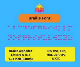 HL Braille Font  HL6389