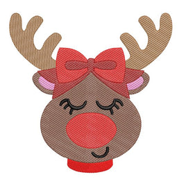 BBE Sketchy Christmas Girl Reindeer 2