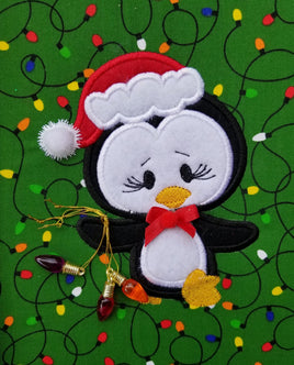 BBE Christmas Penguin Applique