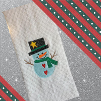 BBE Sketchy Country Snowman Christmas design