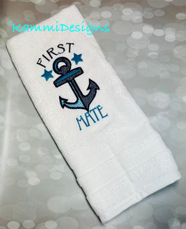 BBE First Mate Nautical anchor sketchy Design