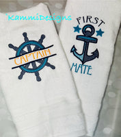 BBE First Mate Nautical anchor sketchy Design