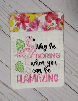 BBE Why be boring Flamazing Flamingo Design