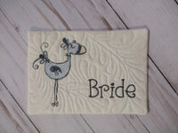 BBE Mrs Bird Wedding Scribble Design