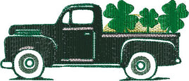 GRD Vintage Sketch Truck Hauling St Patricks Day
