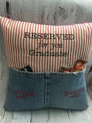 GRF Reserved for Graduate Reading Pocket Pillow Design Pack