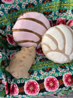 DBB Pan Dulce Concha and Puerquito Sweet Bread Pillows In the Hoop Embroidery And Sewing Design