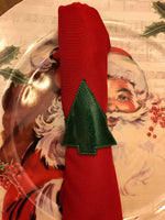 HL ITH Christmas Tree Napkin Ring HL5742 embroidery file
