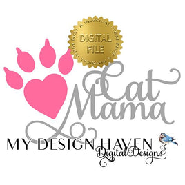 MDH Cat Mama SVG and Sublimation files