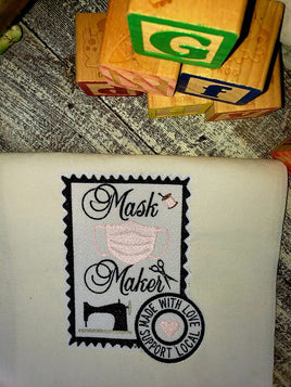 GRF Mask Maker Postage Stamp 5x7 2 Files