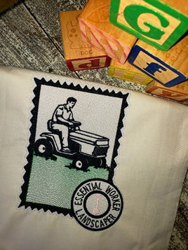 GRF Landscaper Postage Stamp 5x7 2 Files