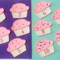 AGD 10218 Cupcake Puzzle 1-10