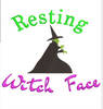AGD 10028 Resting Witch Face