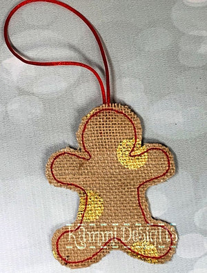AGD 10082 Gingerbread man Ornament
