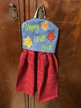 AGD 9158 Happy Fall Towel Topper