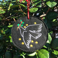 AGD 9356 Christmas Dove Ornament