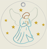 AGD 9360 Angel Ornament