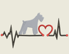 AGD 9546 Schnauzer Heartbeat