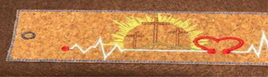 AGD 9838 Easter Cross Bookmark