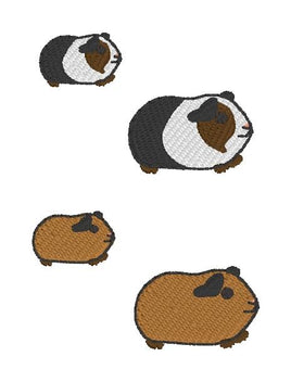 DBB Mini Guinea Pigs embroidery design