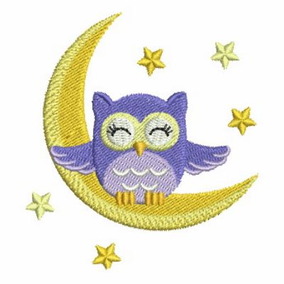 APE Baby Owl Set 3 | Embroidery Designer Mall
