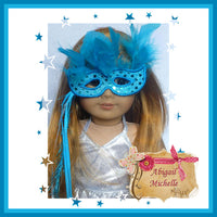 AM Masquerade Mask, In the Hoop 3 sizes