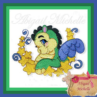 BBE Baby Dragons Applique Set- 2 Sizes