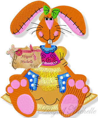 BBE Betsy Bunny | Embroidery Designer Mall