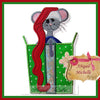 BBE  Christmas Mouse Applique