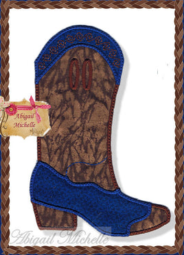 AM Cowboy Boot Banner Add On - 3 Size
