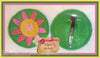 BBE Flower 1  Hair Clippie and Bow Center Set, In The Hoop