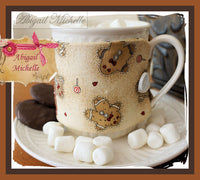 AM Hot Chocolate Cup Cozy, In The Hoop - 6x10