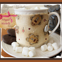 AM Hot Chocolate Cup Cozy, In The Hoop - 6x10