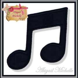 AM Musical Note Banner Add On - 4 Sizes