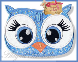 AM Owl Face Banner Add On - 3 Sizes