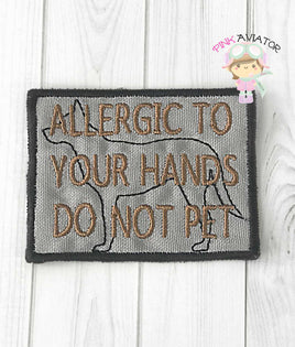 GRED Allergic to Hands Patch