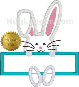 HL Applique Bunny HL2318 embroidery file