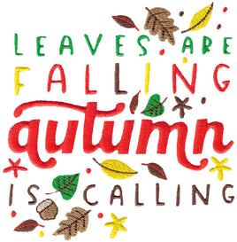 BCD Leaves Are Falling Autumn Is Calling