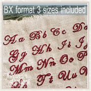 Garland Script A-Z BX format