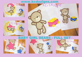 KCD Baby Girl Bear Full Set