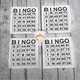 GRED Bingo Card Coaster Set
