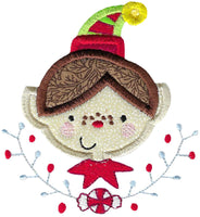 BCD Christmas Applique Faces Set Bundle