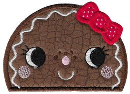 BCD Christmas Gingerbread girl Topper