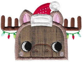 BCD Christmas Moose with Lights Topper