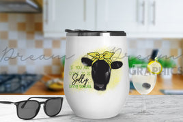 DADG Salty Lime Clara the Cow design - Sublimation PNG