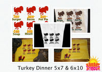 HL Turkey Dinner HL5762 embroidery file